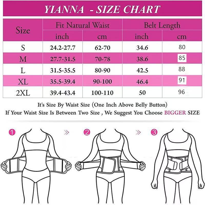 Customizable Neoprene Waist Trainer Corset