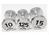 2.5–100kg Chrome Steel Dumbbell Set