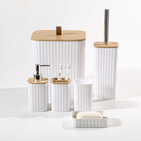 LuxeLine 6-Piece Bathroom Essentials Set