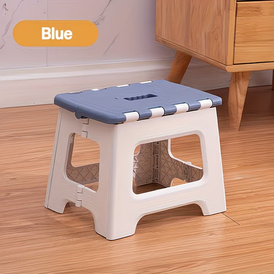 Stylish White Folding Step Stool