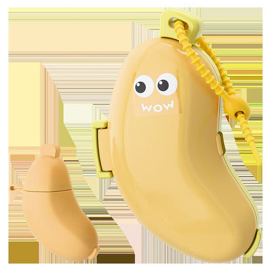 Banana-Shaped Toothbrush Storage Case