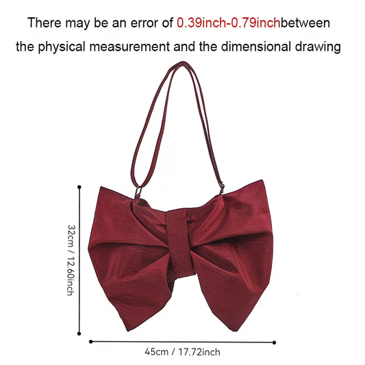 Fashionable Bow Shoulder Handbag