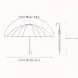 Classic Clear Manual Umbrella