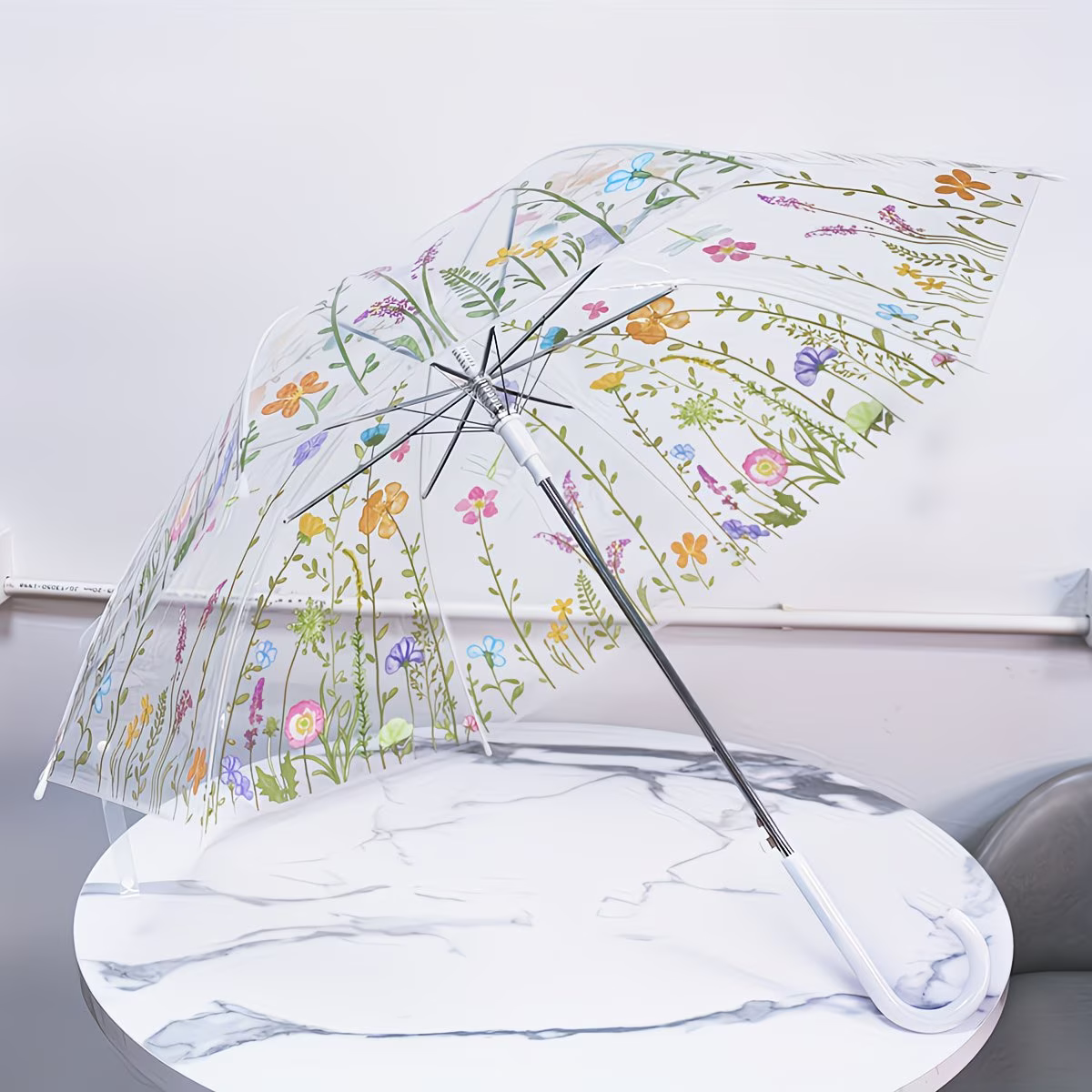 Classic Clear Manual Umbrella