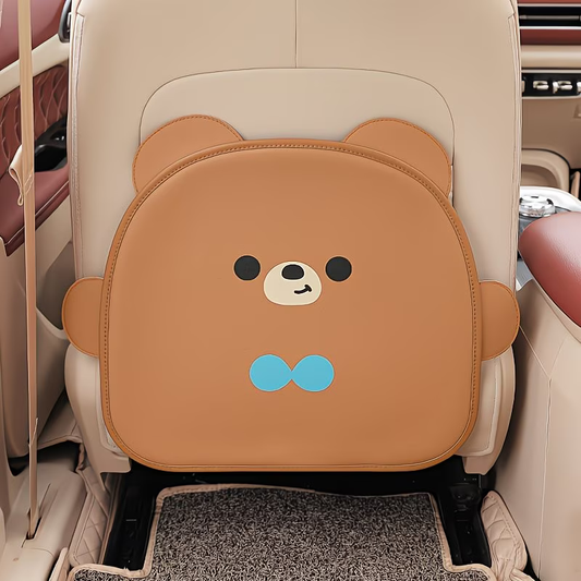 Cute Bear Car Kick Mat