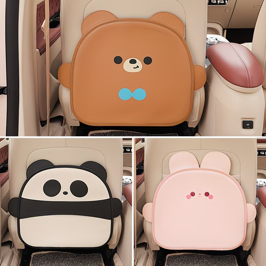 Cute Bear Car Kick Mat