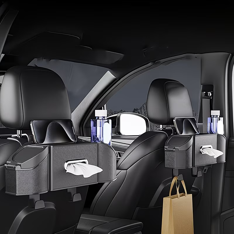 Car Organizer with Tissue Box