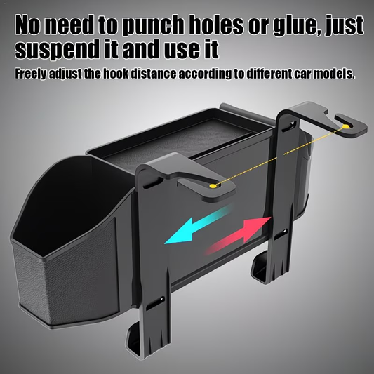 Car Organizer with Tissue Box