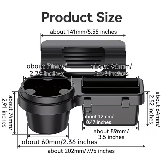 Multi-Function Car Seat Organizer