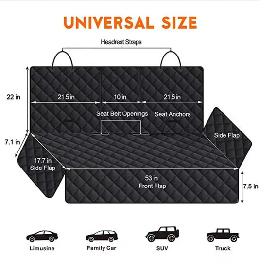 Heavy-Duty Dog Seat Protector