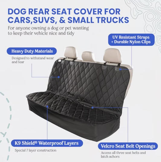 Heavy-Duty Dog Seat Protector