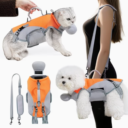 Breathable Pet Harness & Carrier