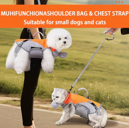 Breathable Pet Harness & Carrier