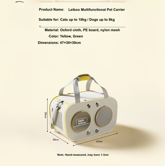 Stylish Panoramic Pet Carrier