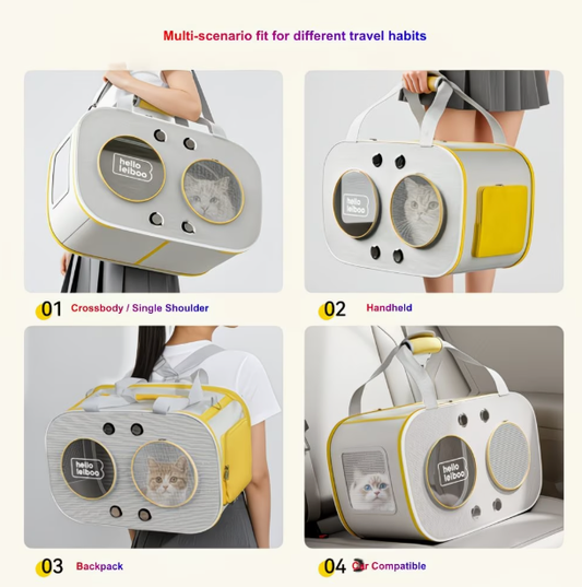 Stylish Panoramic Pet Carrier