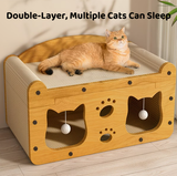 Spacious Indoor Cat Playhouse