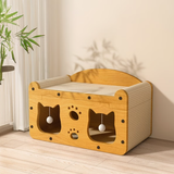 Spacious Indoor Cat Playhouse