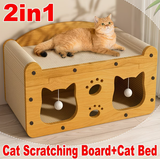 Spacious Indoor Cat Playhouse