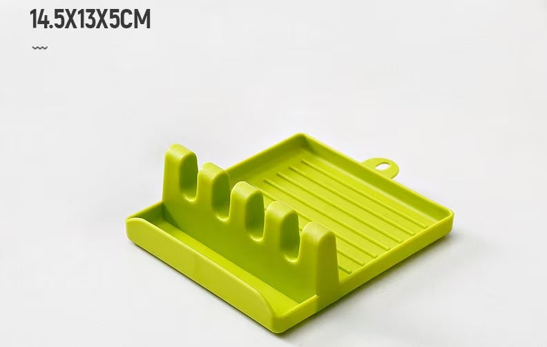 1pc Multi-Purpose Spoon Rest Utensil Holder