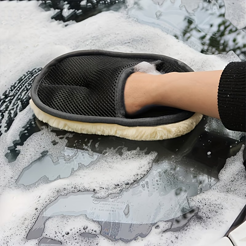 Microfiber Car Cleaning Gloves