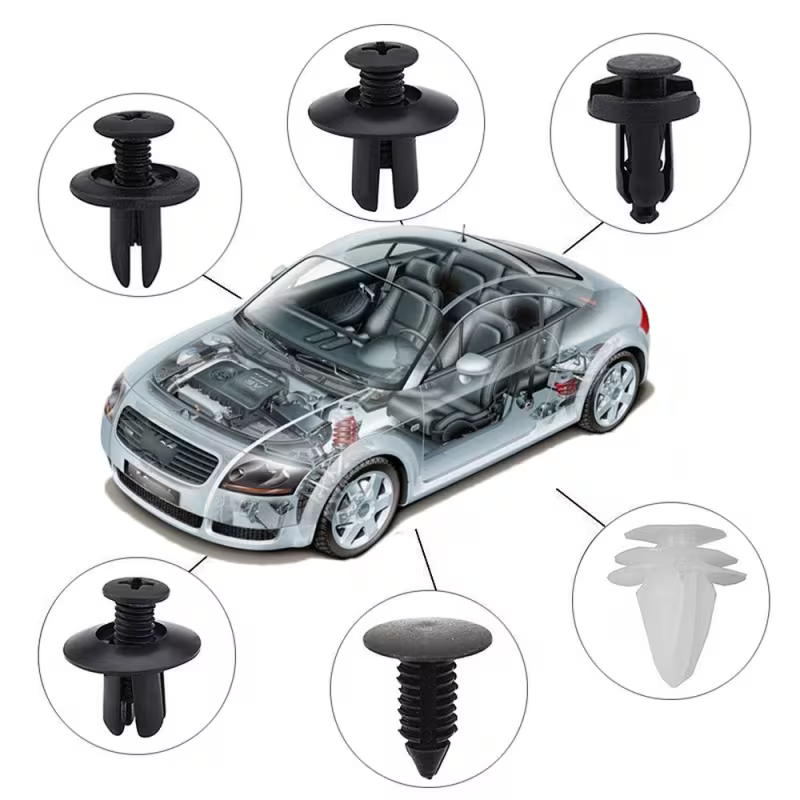 100pcs Car Fastener Clip Set