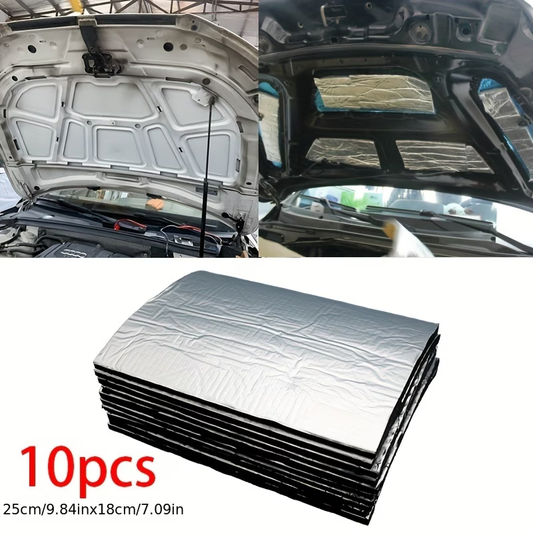10pcs Sound Deadening Mat Set