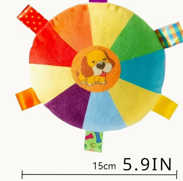 Cartoon Bear Squeaky Dog Toy