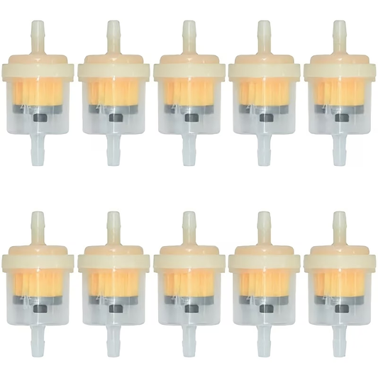 10pcs Inline Fuel Filter Set