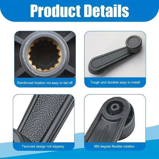 4pcs Window Crank Handle Set