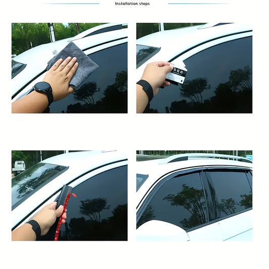 Universal Window Rain Guards