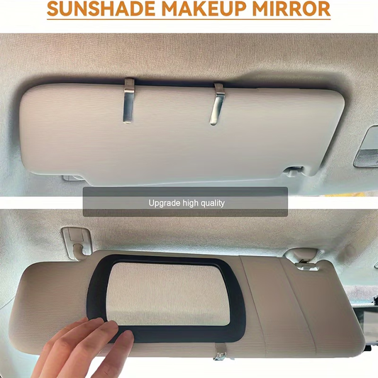 Clip-On Sun Visor Mirror
