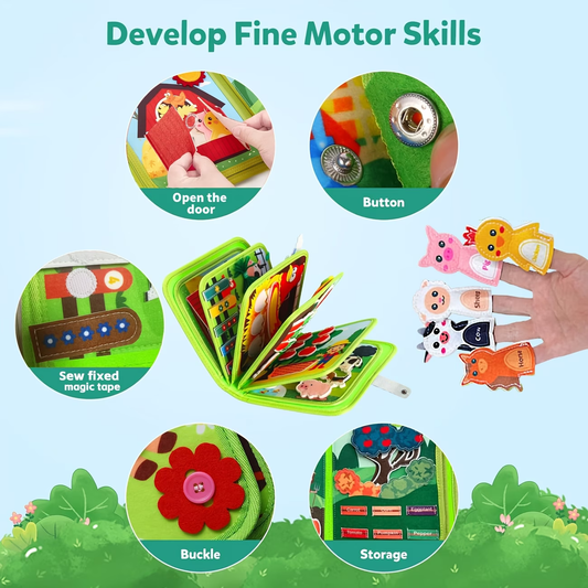 Toddler Busy Board Learning Toy