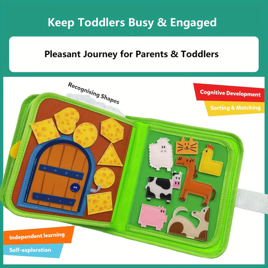 Toddler Busy Board Learning Toy