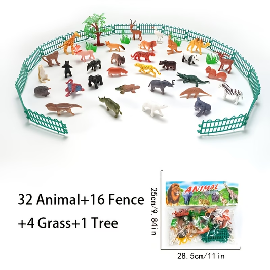 Mini Animal Models Educational Toys