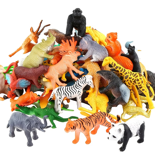 Mini Animal Models Educational Toys