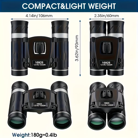 HD Outdoor Folding Binoculars