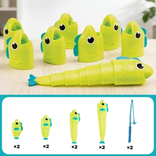 Telescopic Fishing Fun Board Game