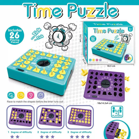 Timing Puzzle: Shape Matching Game