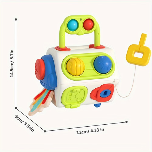 10-In-1 Sensory Busy Cube