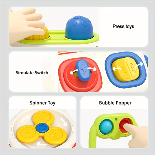 10-In-1 Sensory Busy Cube