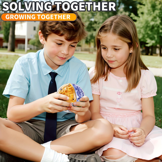 3D Brain Development Maze Cube