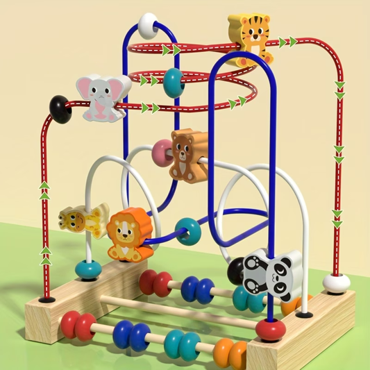 Animal Themed Baby Bead Toy