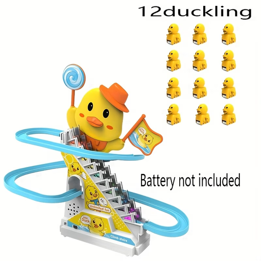 Duck Climbing Stairs Track Toy