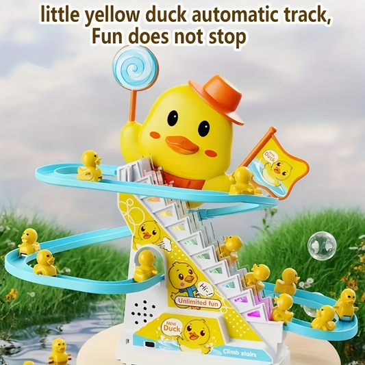 Duck Climbing Stairs Track Toy