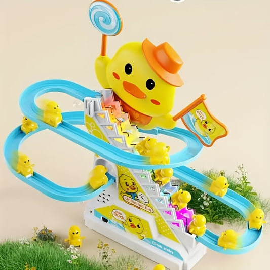 Duck Climbing Stairs Track Toy