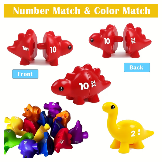 Dinosaur Alphabet Number Matching Toy