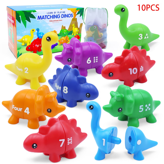 Dinosaur Alphabet Number Matching Toy