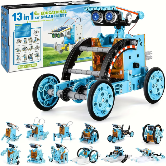 13-In-1 Solar Robot Kit