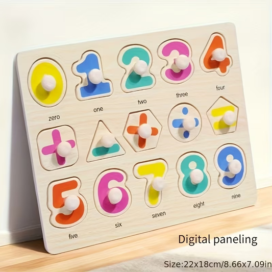 Wooden Shape Classification Puzzle