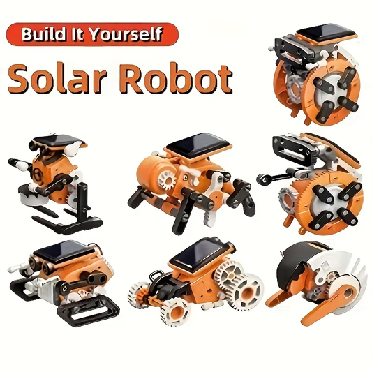 Solar-Powered Robot Building Kit